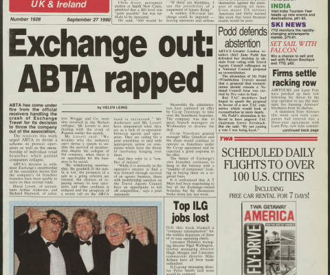 Travel Trade Gazette 27 September 1990