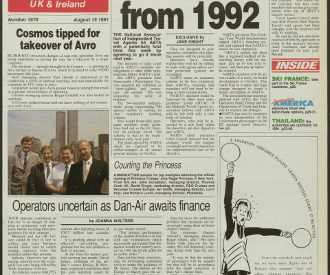 Travel Trade Gazette 15 August 1991