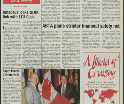 Travel Trade Gazette 6 August 1992