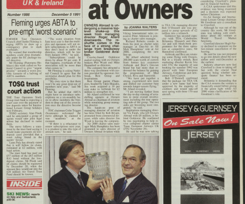 Travel Trade Gazette 5 December 1991