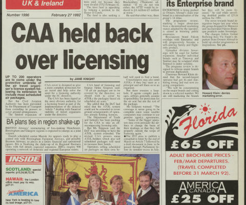 Travel Trade Gazette 27 February 1992