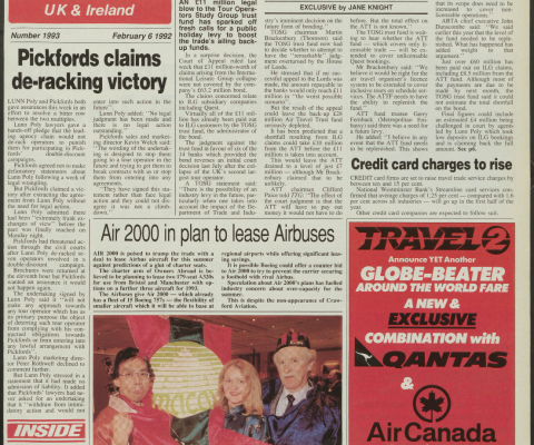 Travel Trade Gazette 6 February 1992