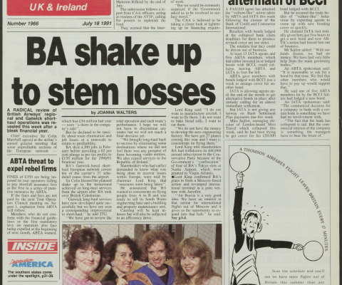 Travel Trade Gazette 18 July 1991