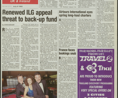 Travel Trade Gazette 9 July 1992