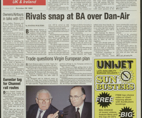 Travel Trade Gazette 29 October 1992