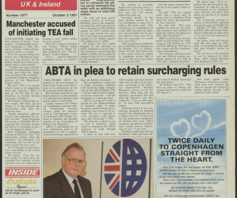 Travel Trade Gazette 3 October 1991