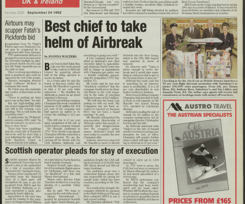 Travel Trade Gazette 24 September 1992