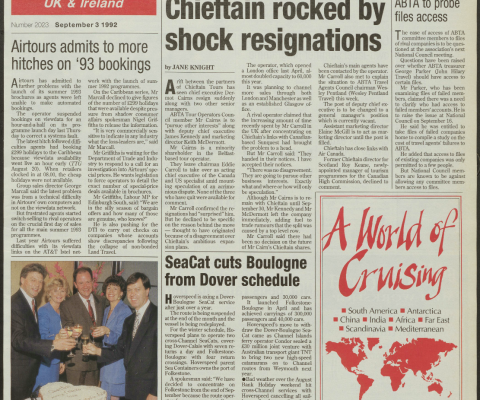 Travel Trade Gazette 3 September 1992