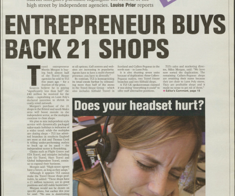 Travel Trade Gazette 29 October 2004