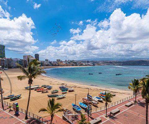 Gran Canaria will be among the destinations served by Ryanair from London this winter