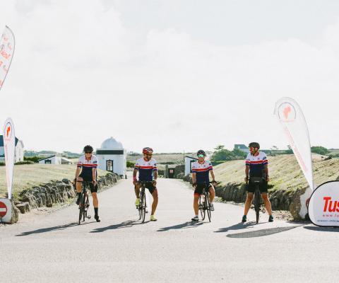 The Ride4Rangers team set off