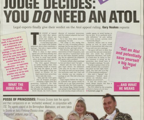 Travel Trade Gazette 17 November 2006