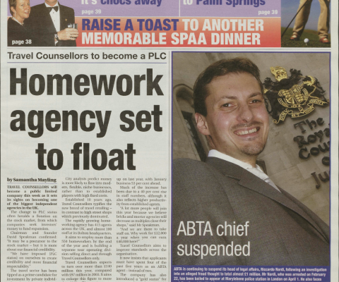 Travel Trade Gazette 8 March 2004