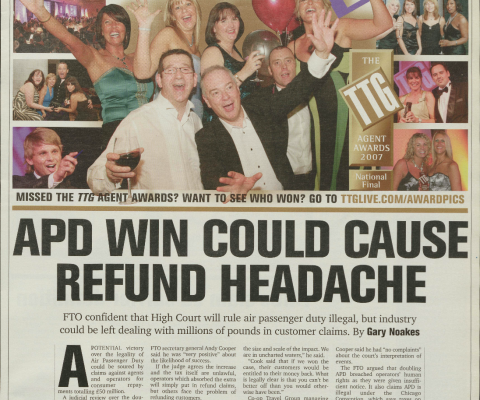 Travel Trade Gazette 20 July 2007