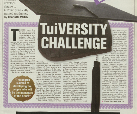 Travel Trade Gazette 27 July 2007