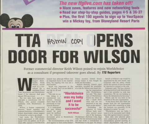 Travel Trade Gazette 15 February 2008