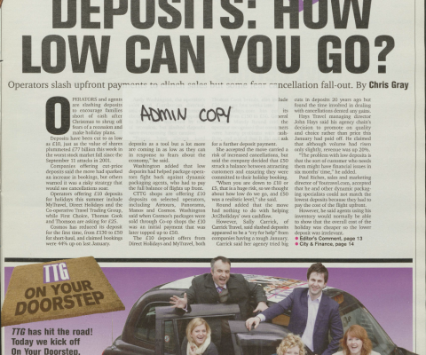 Travel Trade Gazette 25 January 2008