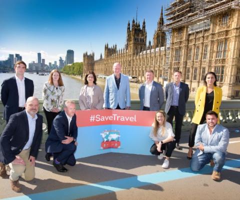 A number of travel leaders joined TTG to hand over the letter (Credit: Steve Dunlop Photographer)