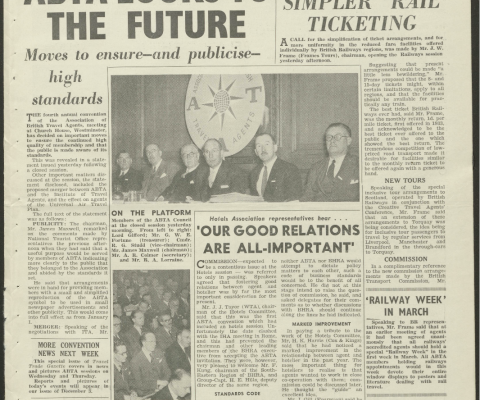 Travel Trade Gazette ABTA Special 26 November 1954