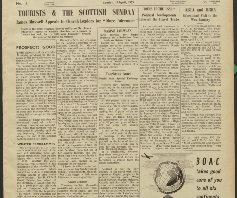 Travel Trade Gazette 17 April 1953