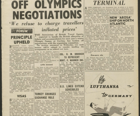 Travel Trade Gazette 12 August 1955