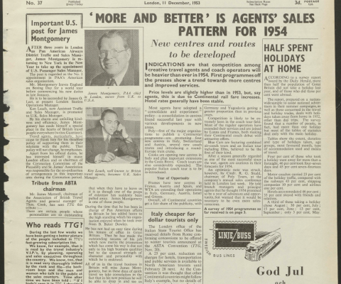 Travel Trade Gazette 11 December 1953