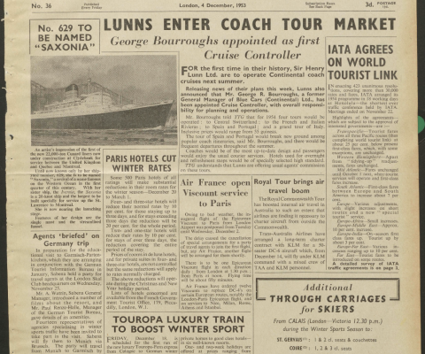 Travel Trade Gazette 4 December 1953