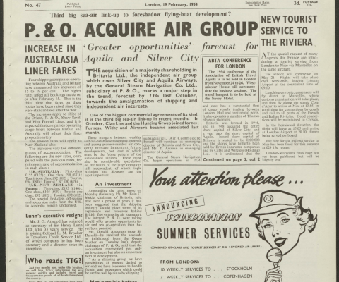 Travel Trade Gazette 19 February 1954