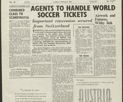 Travel Trade Gazette 5 February 1954