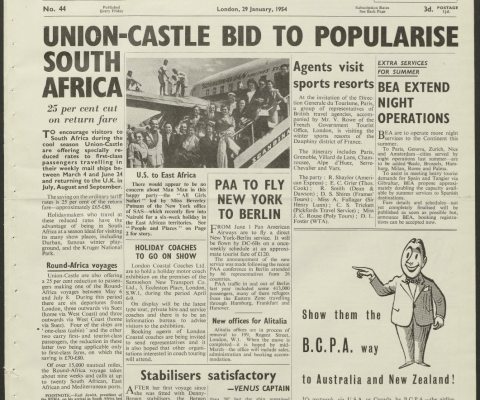 Travel Trade Gazette 29 January 1954