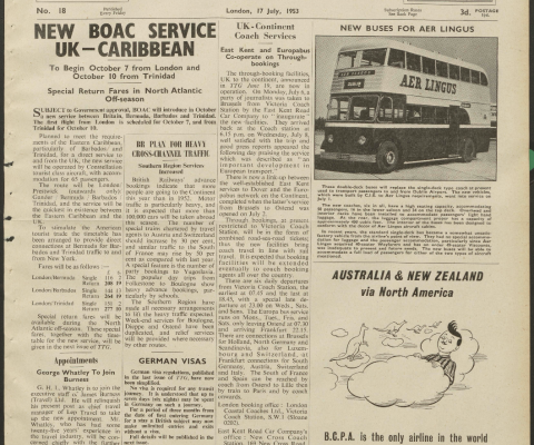 Travel Trade Gazette 17 July 1953