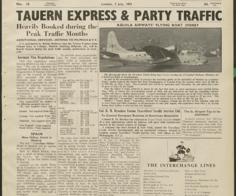 Travel Trade Gazette 3 July 1953