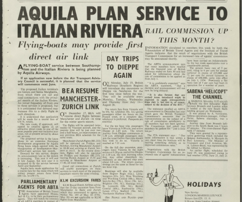 Travel Trade Gazette 9 July 1954