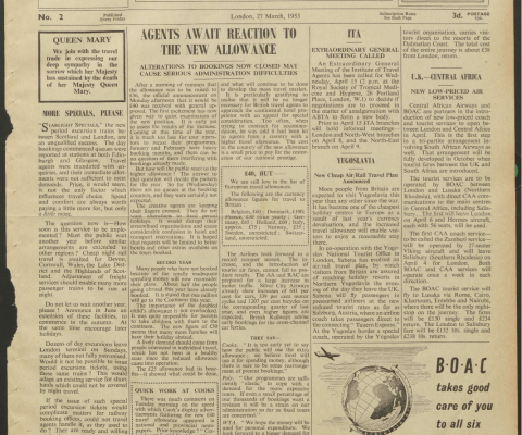 Travel Trade Gazette 27 March 1953