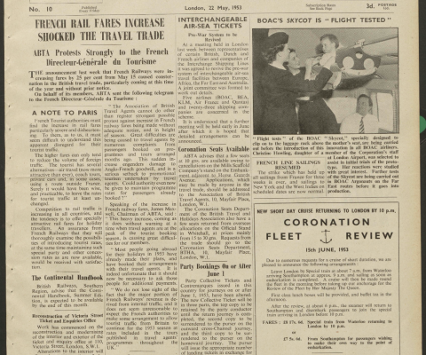 Travel Trade Gazette 22 May 1953
