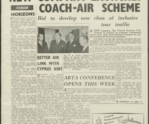 Travel Trade Gazette 19 November 1954