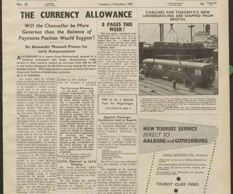 Travel Trade Gazette 2 October 1953