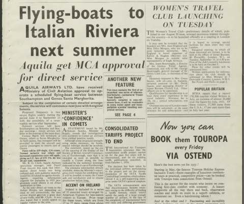 Travel Trade Gazette 10 September 1954