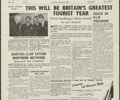 Travel Trade Gazette 8 January 1954