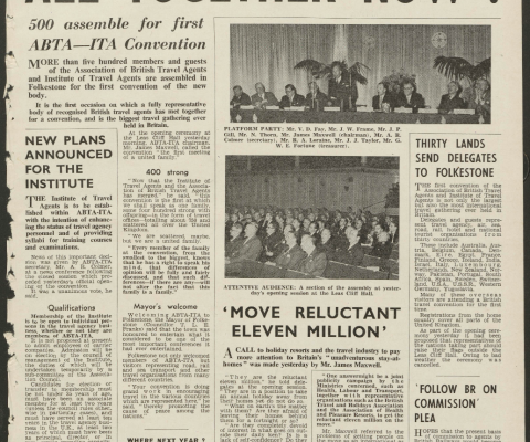 Travel Trade Gazette ABTA Special 20 October 1955