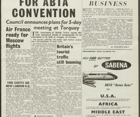 Travel Trade Gazette 1 August 1958
