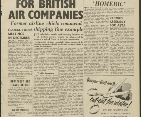 Travel Trade Gazette 23 August 1957