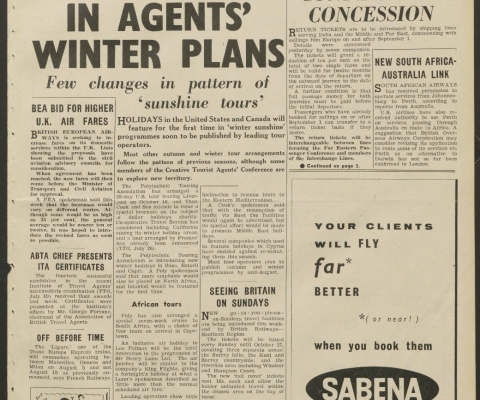 Travel Trade Gazette 2 August 1957