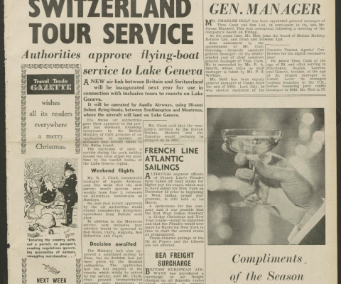 Travel Trade Gazette 21 December 1956