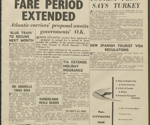 Travel Trade Gazette 22 February 1957