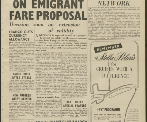 Travel Trade Gazette 8 February 1957