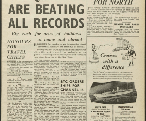 Travel Trade Gazette 10 January 1958