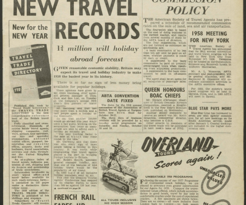 Travel Trade Gazette 3 January 1958