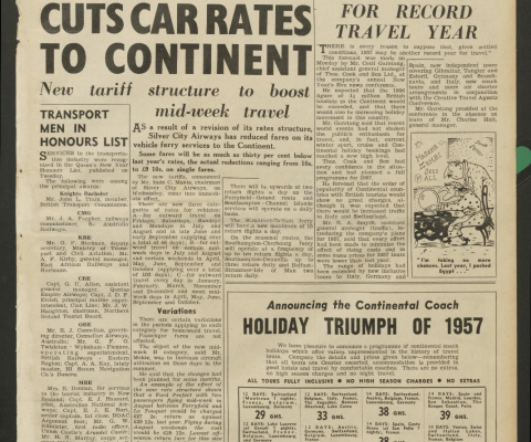 Travel Trade Gazette 4 January 1957