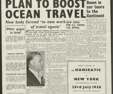 Travel Trade Gazette 11 July 1958